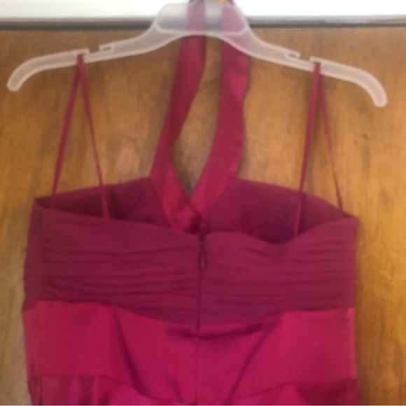 Max&Cleo Valentines Party Cocktail Dress Womens SZ 2 Fit & Flare Dress Raspberry - Picture 6 of 7